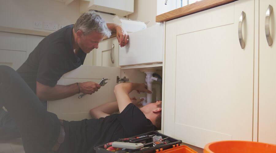 Professional burst pipe repair services in Hallettsville, TX
